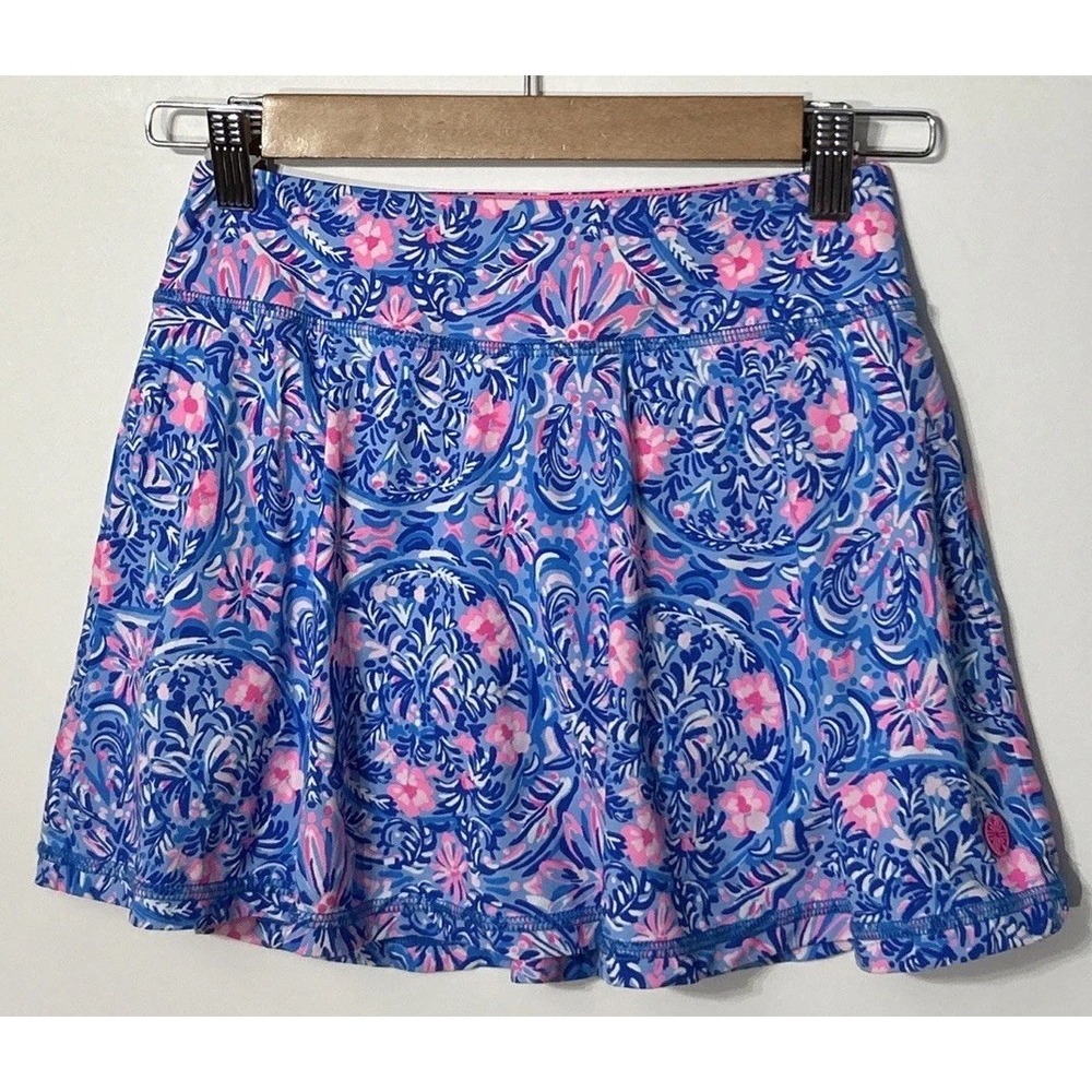 Women's Lilly Pulitzer Luxletic TAKIN‎ IT EASY WEEKENDER SKORT Sz XXS